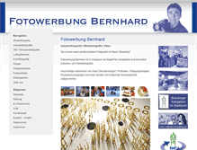 Tablet Screenshot of foto-bernhard.de